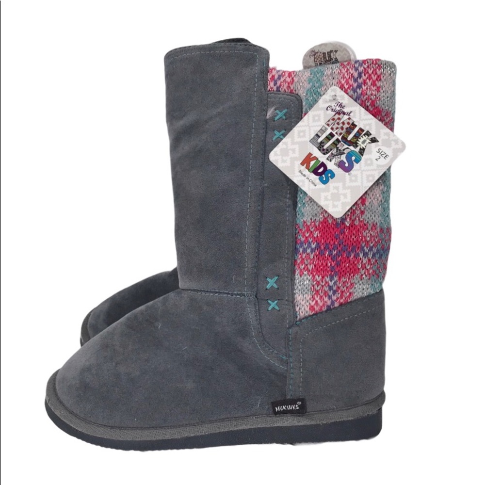 MUK LUKS Kids Stacy Pull On Winter Bootie